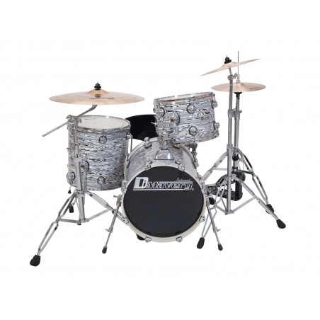 DIMAVERY DS-310 Fusion drum set,oyster - 1