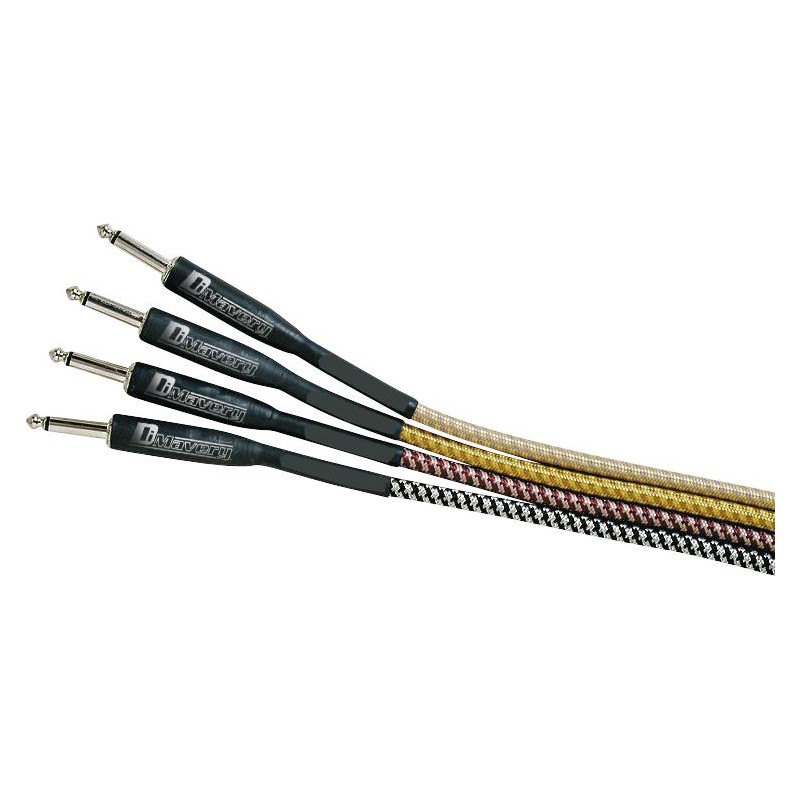 DIMAVERY Instrument-cable, 3m, bk/sil - 3 DIMAVERY Instrument-cable, 3m, bk/sil - 3