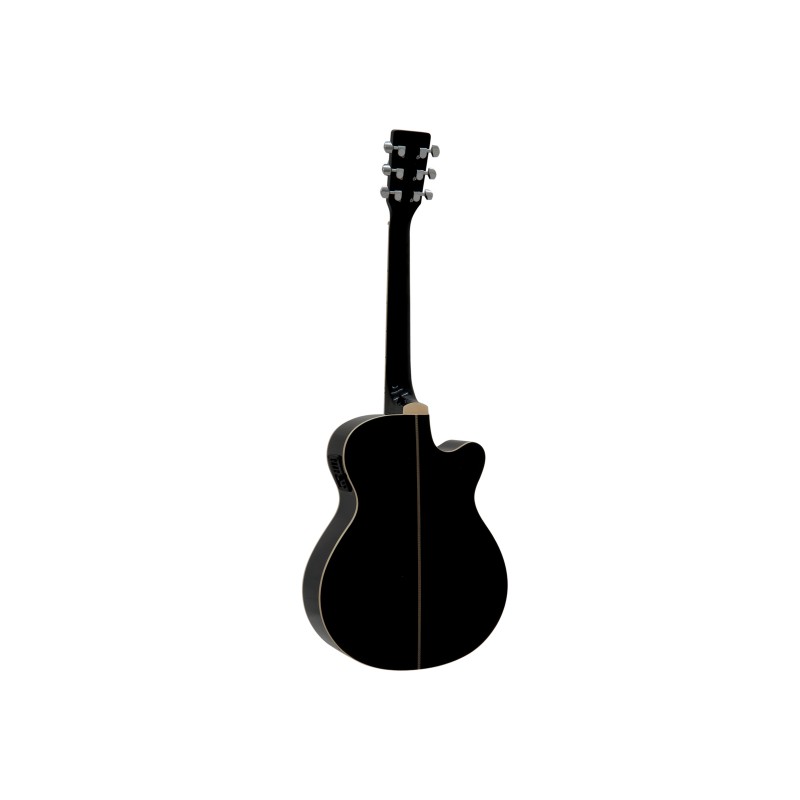 DIMAVERY AW-400 Western guitar LH, black - 2 DIMAVERY AW-400 Western guitar LH, black - 2