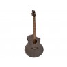 DIMAVERY STW-50 Western Guitar,brown - 1