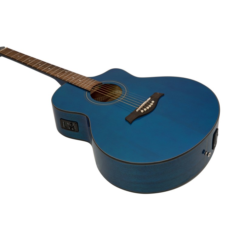 DIMAVERY STW-50 Western Guitar,blau - 3 DIMAVERY STW-50 Western Guitar,blau - 3