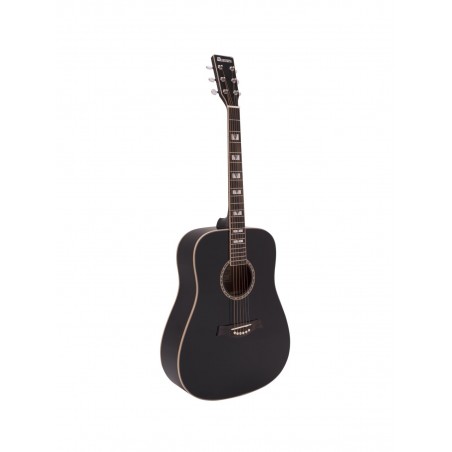 DIMAVERY STW-40 Western guitar, black - 1