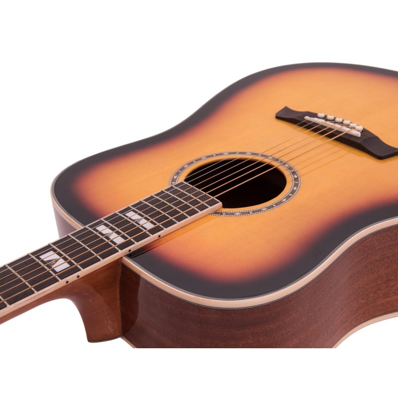 DIMAVERY STW-40 Western guitar, sunburst - 3 DIMAVERY STW-40 Western guitar, sunburst - 3