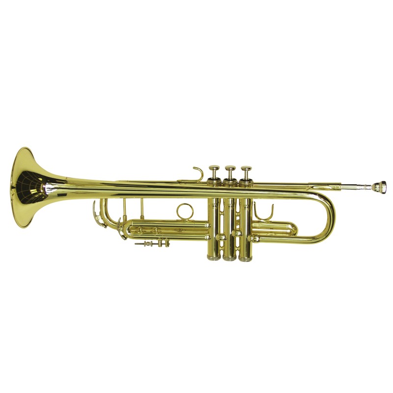 DIMAVERY TP-20 Bb Trumpet, gold - 1