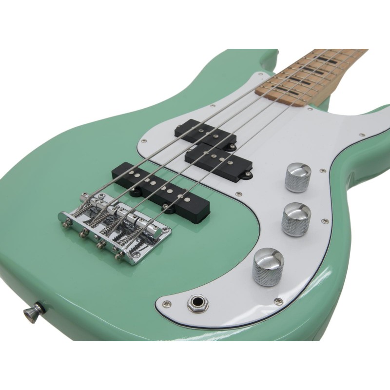 DIMAVERY PB-500 E-Bass, Surf Green - 3