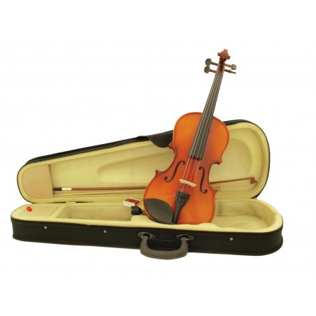 DIMAVERY Violin 4/4 with bow in case - 1