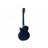 DIMAVERY AW-400 Western guitar, blueburst - 2