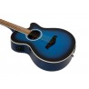 DIMAVERY AW-400 Western guitar, blueburst - 3