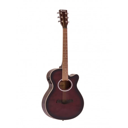 DIMAVERY AW-400 Western guitar, redburst - 1