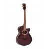 DIMAVERY AW-400 Western guitar, redburst - 1