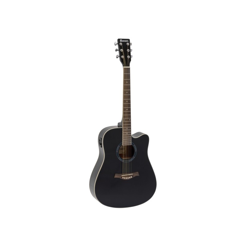 DIMAVERY DR-520 Dreadnought, black - 1 DIMAVERY DR-520 Dreadnought, black - 1
