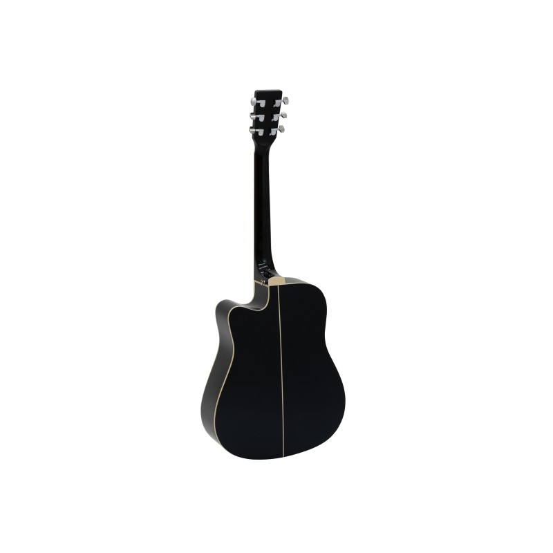 DIMAVERY DR-520 Dreadnought, black - 2 DIMAVERY DR-520 Dreadnought, black - 2