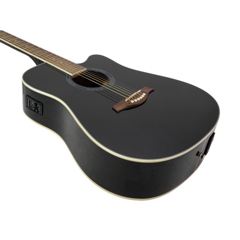 DIMAVERY DR-520 Dreadnought, black - 3 DIMAVERY DR-520 Dreadnought, black - 3