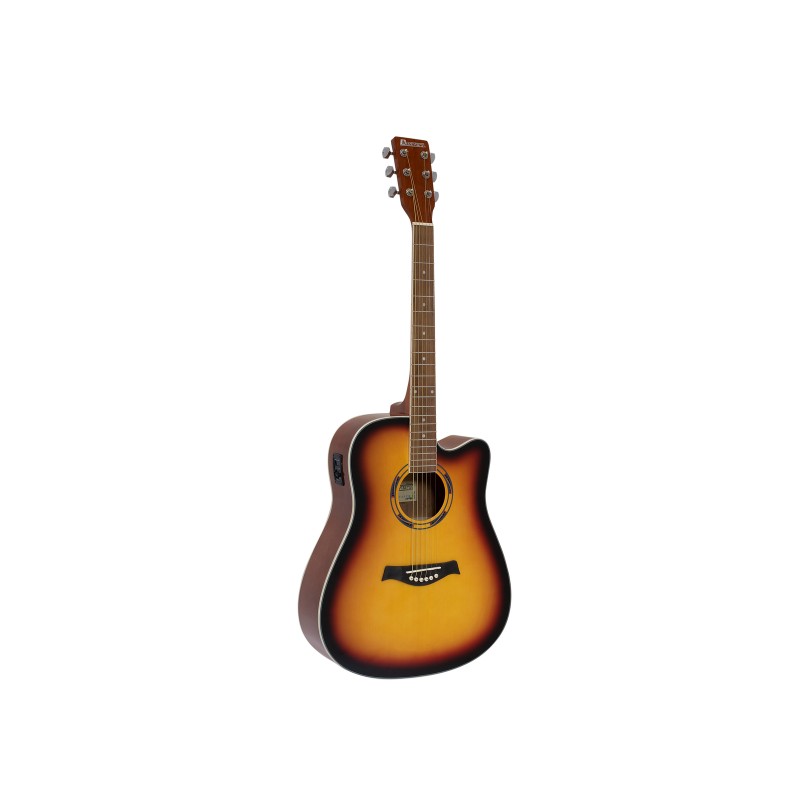 DIMAVERY DR-520 Dreadnought, sunburst - 1 DIMAVERY DR-520 Dreadnought, sunburst - 1