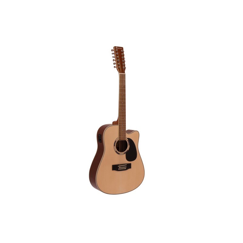 DIMAVERY DR-612 Western guitar 12-string, nature - 1 DIMAVERY DR-612 Western guitar 12-string, nature - 1