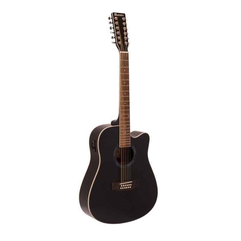 DIMAVERY DR-612 Western guitar 12-string, black - 1 DIMAVERY DR-612 Western guitar 12-string, black - 1