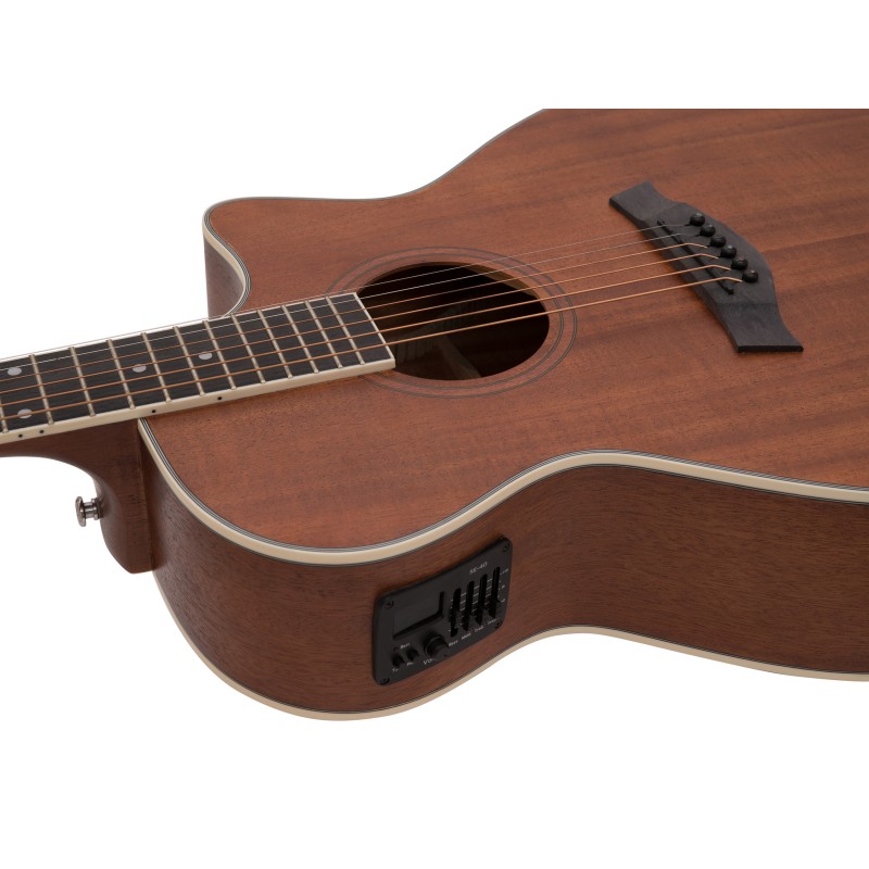DIMAVERY AW-410 Western guitar, Sapele - 3 DIMAVERY AW-410 Western guitar, Sapele - 3