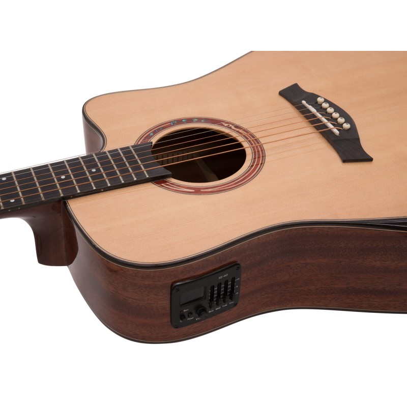 DIMAVERY ASW-60 Grande Guitar, nature - 4