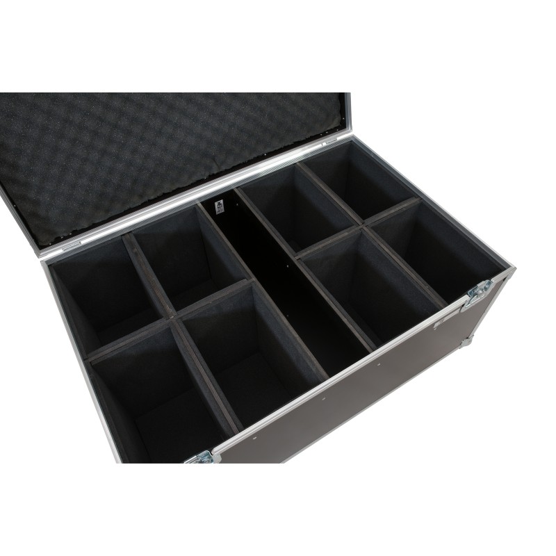 ROADINGER Flightcase 8x LED IP PAR 12x8W QCL/12x9 SQL Spot with wheels - 4