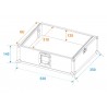 ROADINGER Mixer Case Pro MCV-19, variable, bk 6U - 5 ROADINGER Mixer Case Pro MCV-19, variable, bk 6U - 5