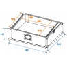 ROADINGER Mixer Case Pro MCB-19, sloping, black 10U - 2 ROADINGER Mixer Case Pro MCB-19, sloping, black 10U - 2
