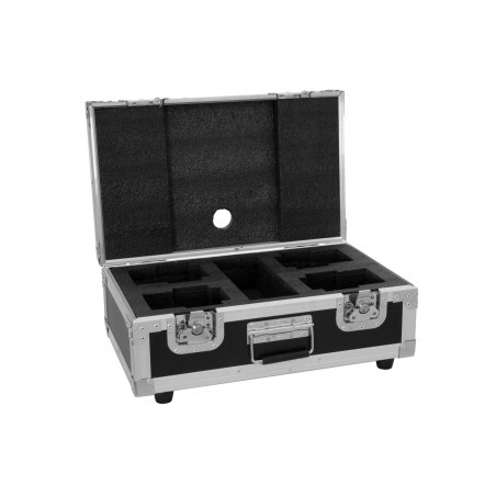 ROADINGER Flightcase 4x AKKU Dot 1 RGB/WW QuickDMX - 1