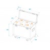 ROADINGER Flightcase 2x TMH-X12 - 5 ROADINGER Flightcase 2x TMH-X12 - 5