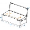 ROADINGER Universal Case Pro 140x50x50cm - 2 ROADINGER Universal Case Pro 140x50x50cm - 2
