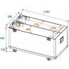 ROADINGER Flightcase 2x LCD ZL50 - 4 ROADINGER Flightcase 2x LCD ZL50 - 4