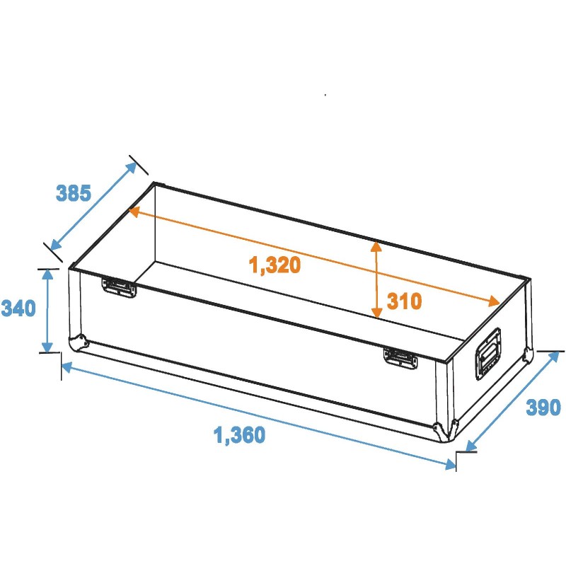 ROADINGER Flightcase 2x LCD ZL50 - 5 ROADINGER Flightcase 2x LCD ZL50 - 5