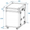 ROADINGER Flightcase 8x CLA-228 - 5