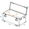 ROADINGER Universal Tour Case 120cm with wheels ODV-1 - 2 ROADINGER Universal Tour Case 120cm with wheels ODV-1 - 2