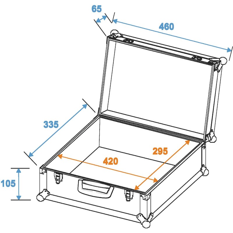 ROADINGER Universal Case FOAM, blue - 4 ROADINGER Universal Case FOAM, blue - 4