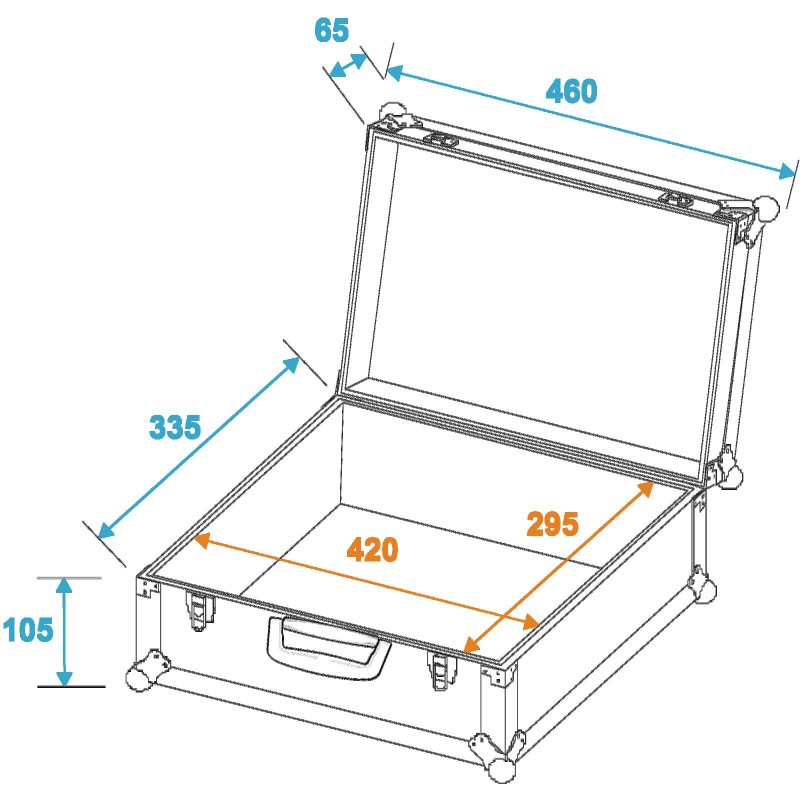 ROADINGER Universal Case FOAM, alu - 2 ROADINGER Universal Case FOAM, alu - 2
