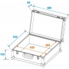 ROADINGER Universal Case FOAM, alu - 2 ROADINGER Universal Case FOAM, alu - 2
