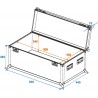 ROADINGER Universal Case Pro 80x40x40cm - 2 ROADINGER Universal Case Pro 80x40x40cm - 2