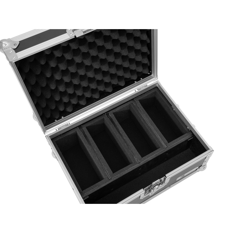 ROADINGER Flightcase EC-4AC 4x AKKU Flat Light Series - 4 ROADINGER Flightcase EC-4AC 4x AKKU Flat Light Series - 4