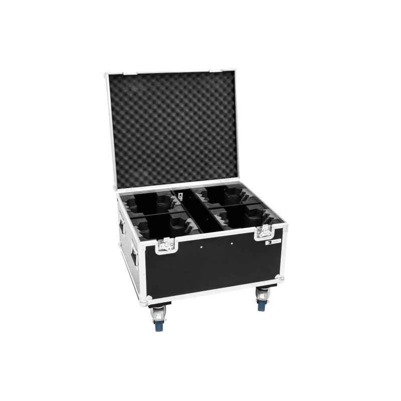 ROADINGER Flightcase 4x TMH FE-600 with wheels - 1