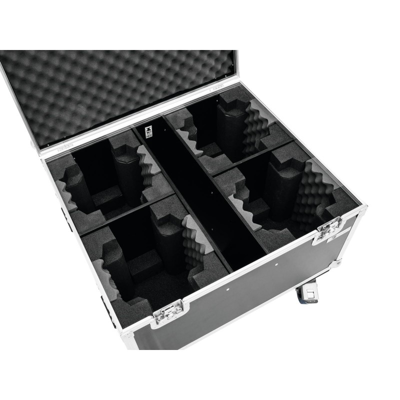 ROADINGER Flightcase 4x TMH FE-600 with wheels - 4