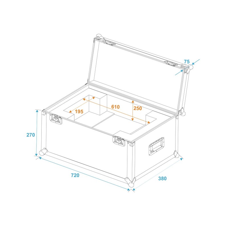 ROADINGER Flightcase SL-160/SL-350 - 5 ROADINGER Flightcase SL-160/SL-350 - 5
