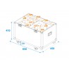 ROADINGER Flightcase 2x LED TMH-75 - 4 ROADINGER Flightcase 2x LED TMH-75 - 4