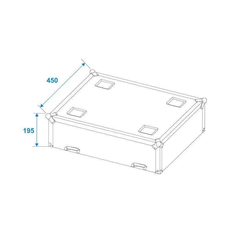 ROADINGER Flightcase 2x LED TMH-75 - 5 ROADINGER Flightcase 2x LED TMH-75 - 5