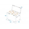 ROADINGER Flightcase 2x LED TMH-X19 Moving head - 5 ROADINGER Flightcase 2x LED TMH-X19 Moving head - 5