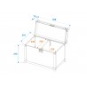 ROADINGER Flightcase 2x LED PFE-50 3000K Profile Spot - 5 ROADINGER Flightcase 2x LED PFE-50 3000K Profile Spot - 5