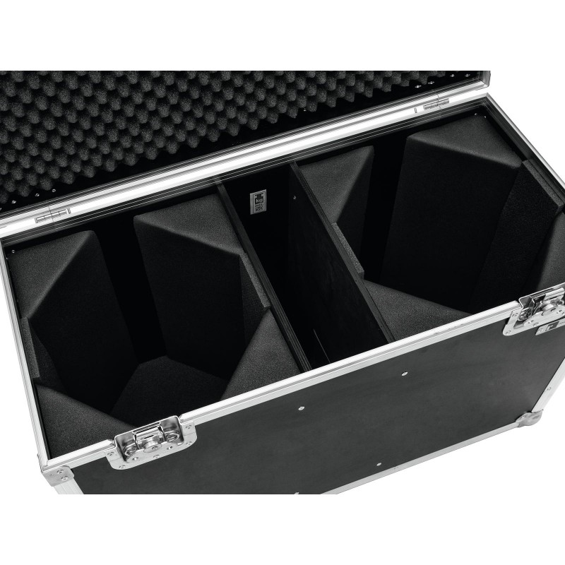 ROADINGER Flightcase 2x LED THA-100F/THA-120PC - 4 ROADINGER Flightcase 2x LED THA-100F/THA-120PC - 4