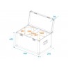 ROADINGER Flightcase 2x LED THA-100F/THA-120PC - 5 ROADINGER Flightcase 2x LED THA-100F/THA-120PC - 5