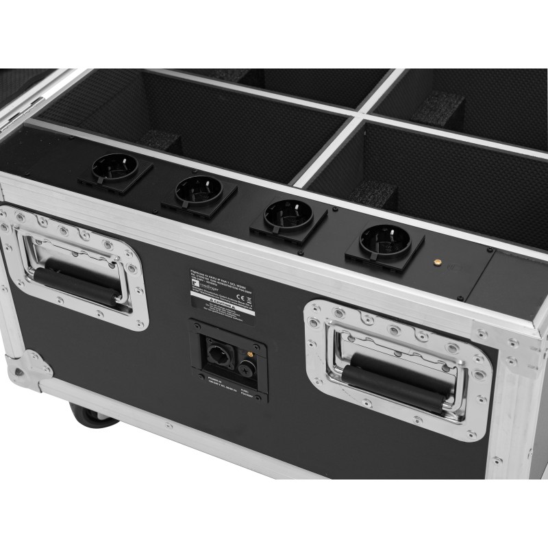 ROADINGER Flightcase 4x AKKU IP PAR 7 QCL WDMX with charging function - 5 ROADINGER Flightcase 4x AKKU IP PAR 7 QCL WDMX with charging function - 5