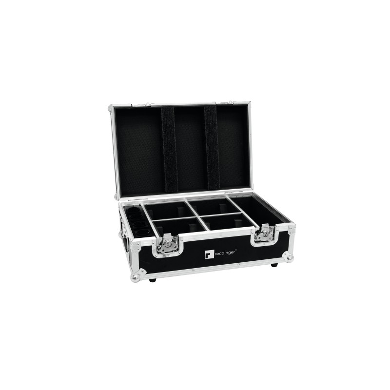 ROADINGER Flightcase 4x AKKU TL-3 Trusslight QuickDMX with charging function - 1 ROADINGER Flightcase 4x AKKU TL-3 Trusslight QuickDMX with charging function - 1