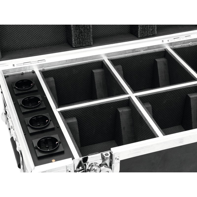 ROADINGER Flightcase 4x AKKU TL-3 Trusslight QuickDMX with charging function - 4 ROADINGER Flightcase 4x AKKU TL-3 Trusslight QuickDMX with charging function - 4