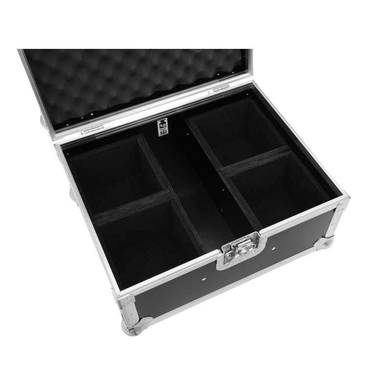 ROADINGER Flightcase 4x AKKU UP 4 QCL Spot QuickDMX - 4 ROADINGER Flightcase 4x AKKU UP 4 QCL Spot QuickDMX - 4